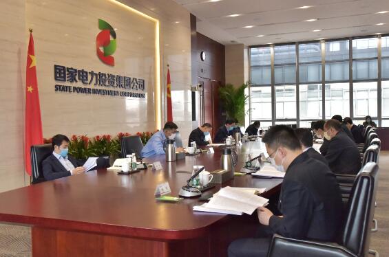 國家電投黨組成員、副總經(jīng)理、總會計師楊亞到資本控股調(diào)研