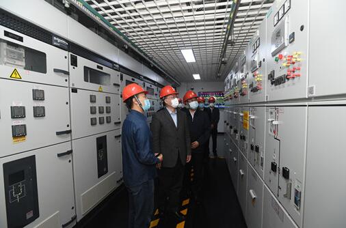 毛偉明董事長、辛保安總經(jīng)理赴國網(wǎng)北京電力督導(dǎo)檢查全國兩會供電保障工作