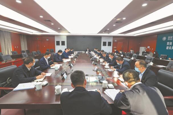 毛偉明董事長、辛保安總經(jīng)理赴國網(wǎng)新疆電力調(diào)研