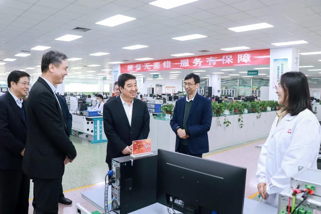 中國電氣裝備集團董事長調(diào)研平高許繼山東電工，提出要求…