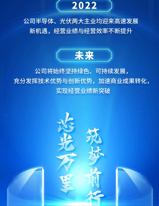 中環(huán)股份2021年度及2022年一季度報(bào)告：2022年Q1營收133.68億，同比增長79.13%！