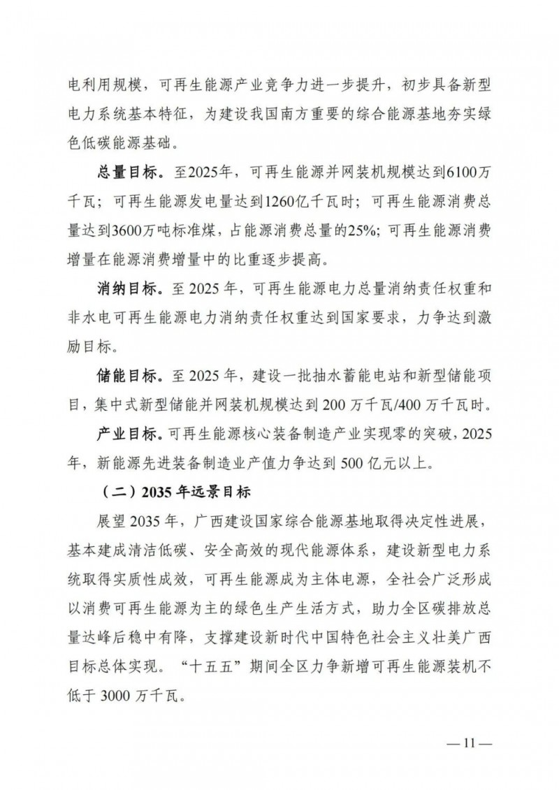 廣西“十四五”規(guī)劃：大力發(fā)展光伏發(fā)電，到2025年新增光伏裝機15GW！
