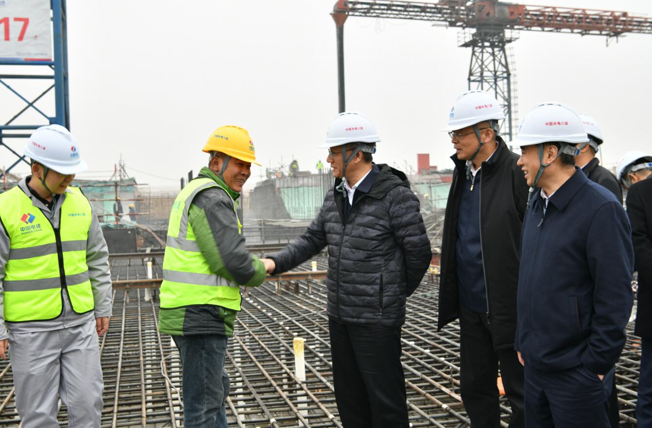 中國電建黨委副書記、總經(jīng)理王斌赴基層開展安全生產督導并調研