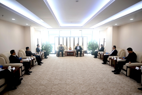 中國電建黨委常委、副總經(jīng)理王小軍會見大理州委副書記肖創(chuàng)勇