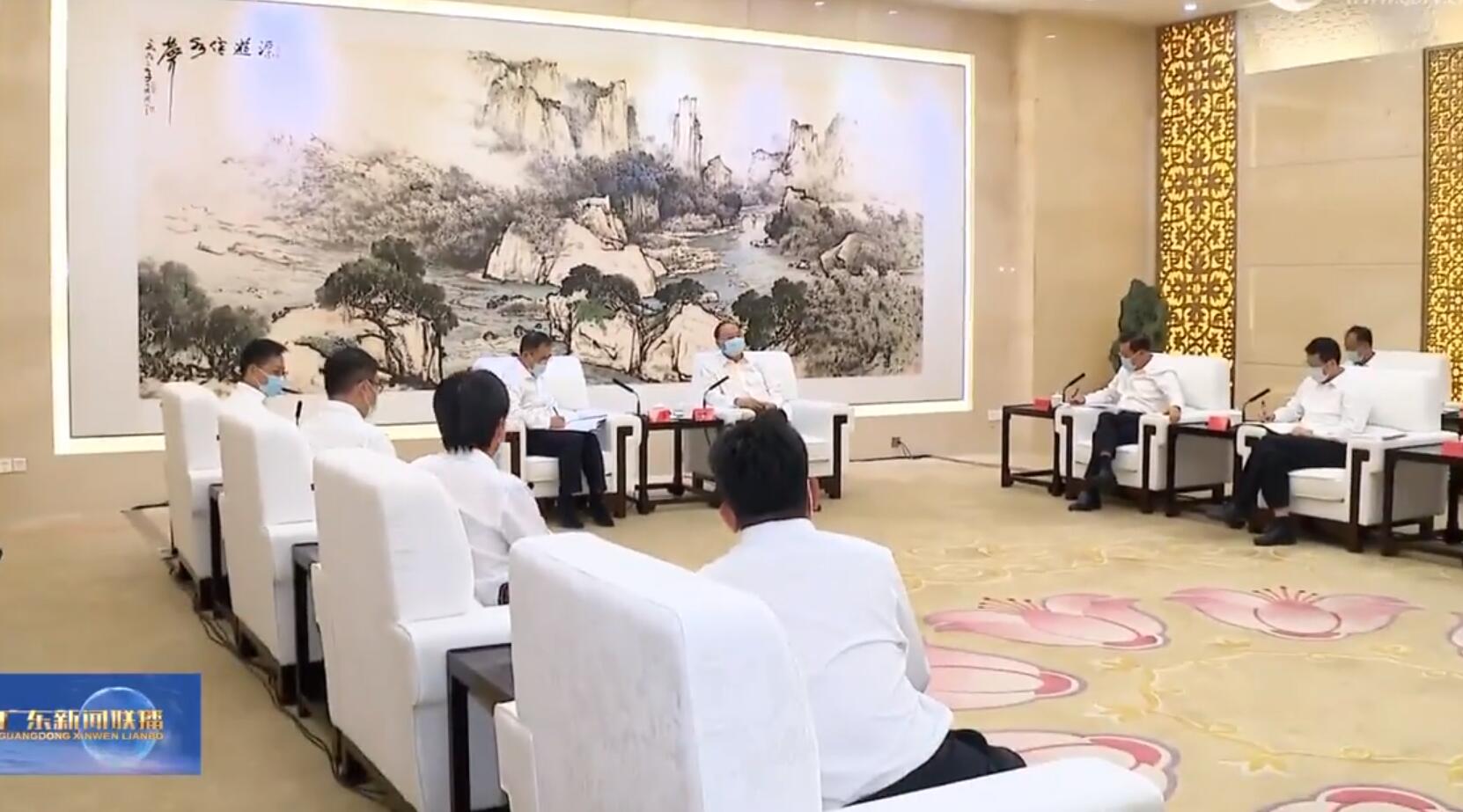 大唐集團(tuán)黨組書記、董事長鄒磊拜會廣東省委書記黃坤明、省長王偉中
