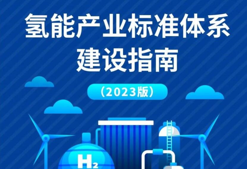 國家標(biāo)準委等六部門聯(lián)合印發(fā)《氫能產(chǎn)業(yè)標(biāo)準體系建設(shè)指南(2023版)》
