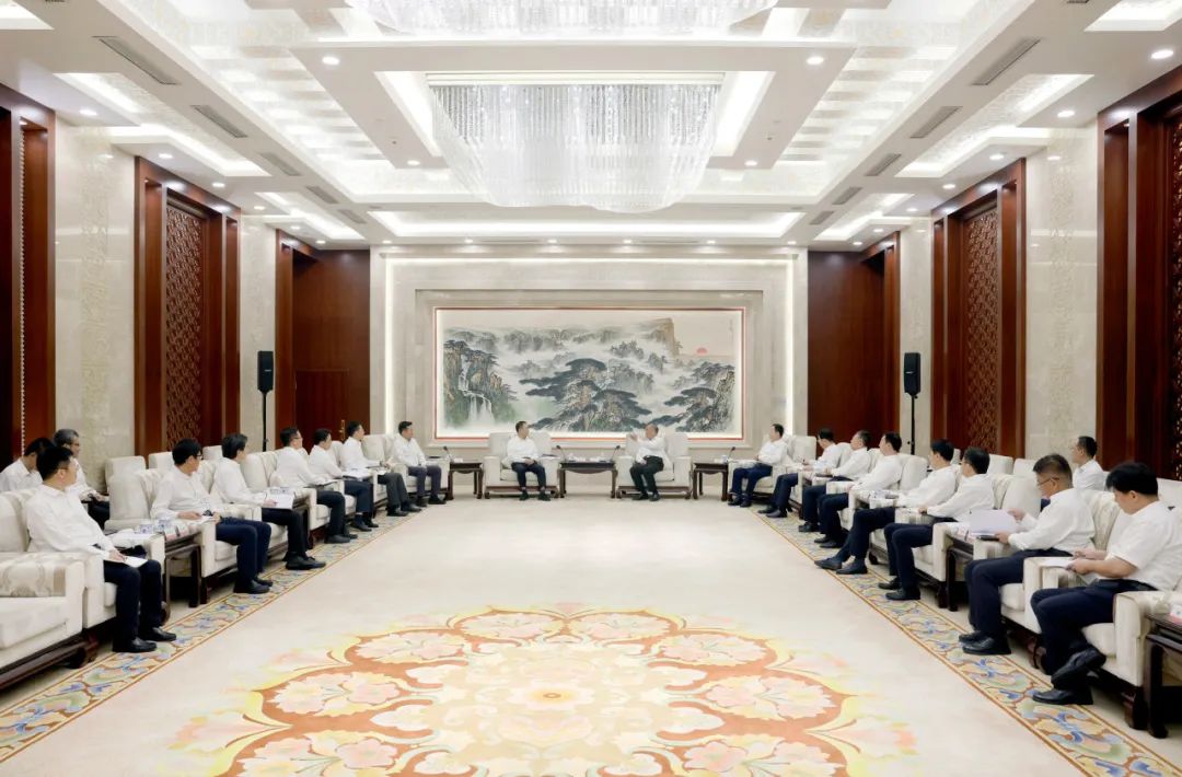 大唐集團(tuán)鄒磊、劉明勝拜會山東省委書記林武、省長周乃翔