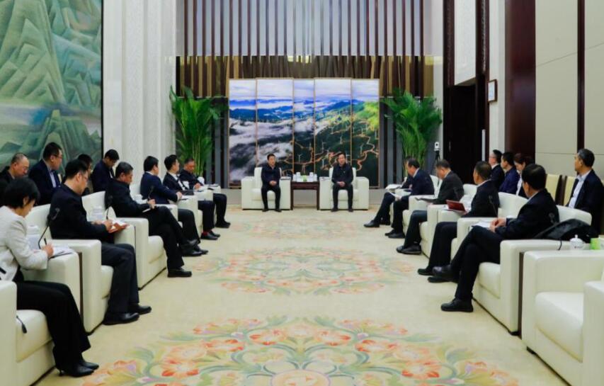 國(guó)家電投黨組書記、董事長(zhǎng)劉明勝會(huì)見遼寧省委常委、沈陽(yáng)市委書記王新偉