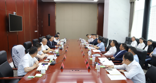 中國電建黨委常委、副總經理劉源源與晉能控股集團黨委書記、董事長李國彪舉行會談