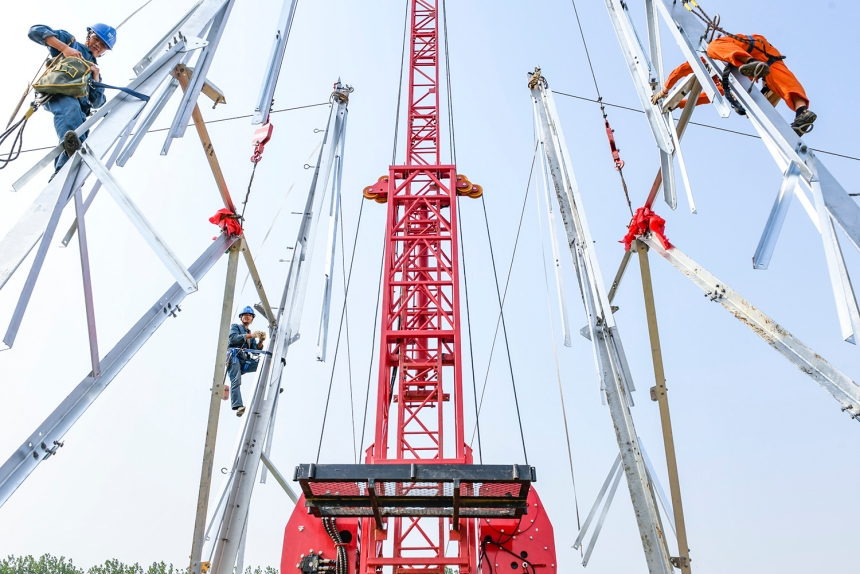 基建“兩個標準化”在荊州落地見效，仙桃220千伏復(fù)州變電站順利建成投運！