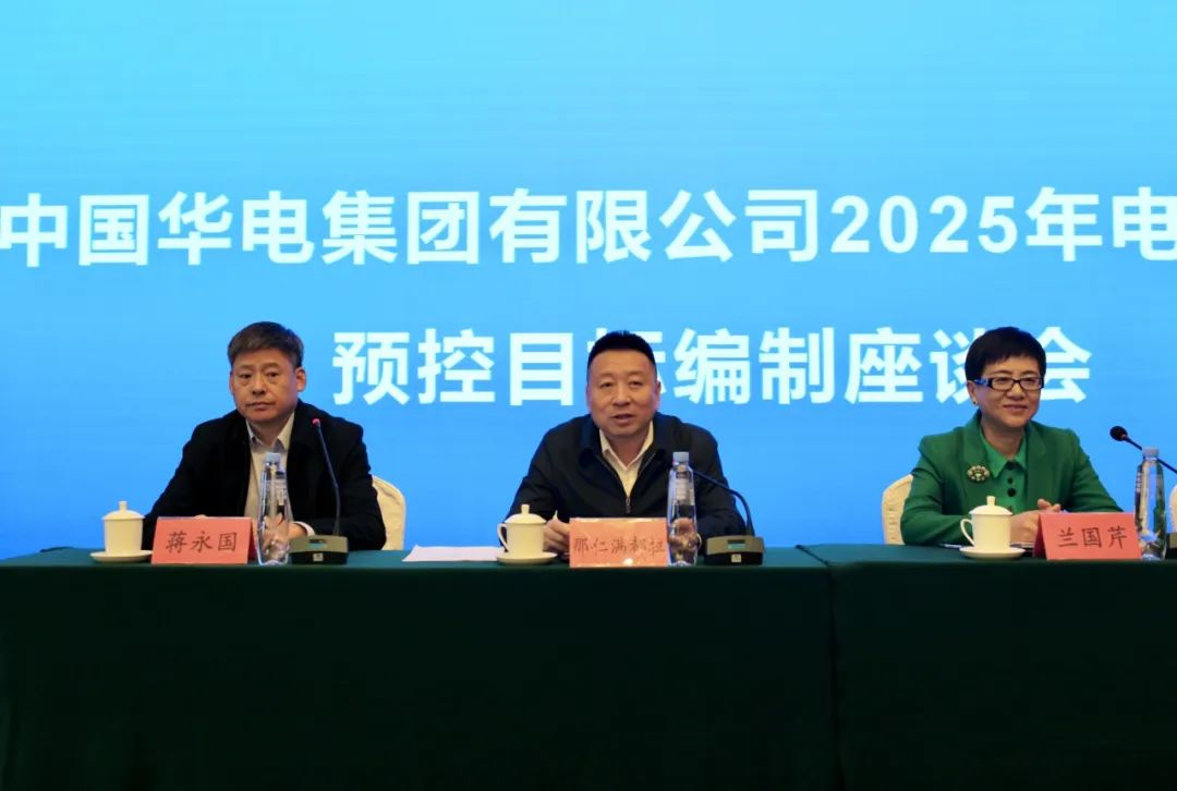 華能集團(tuán)2025年電、熱量預(yù)控目標(biāo)編制座談會在呼和浩特召開