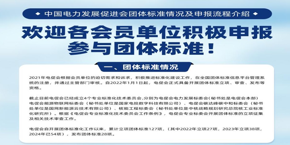 加快數(shù)字化轉(zhuǎn)型，推動標準化建設——電促會團標介紹亮相2024中國電力規(guī)劃發(fā)展論壇