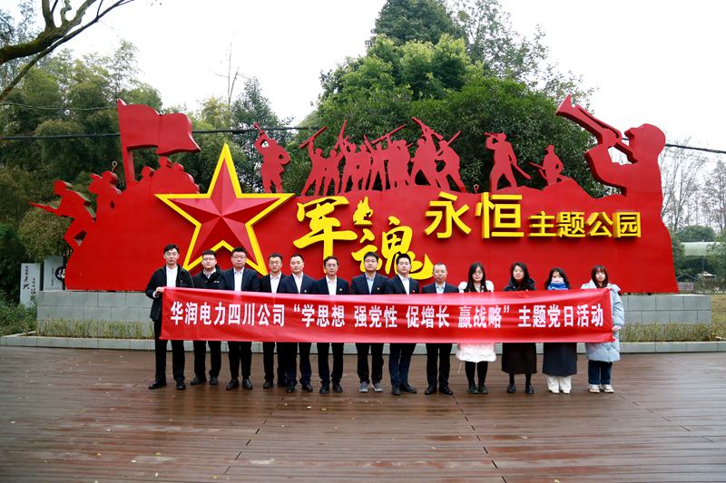 華潤電力四川公司聯(lián)合華潤集團(tuán)在川企業(yè)開展“學(xué)思想、強(qiáng)黨性、促增長、贏戰(zhàn)略”主題黨日活動(dòng)