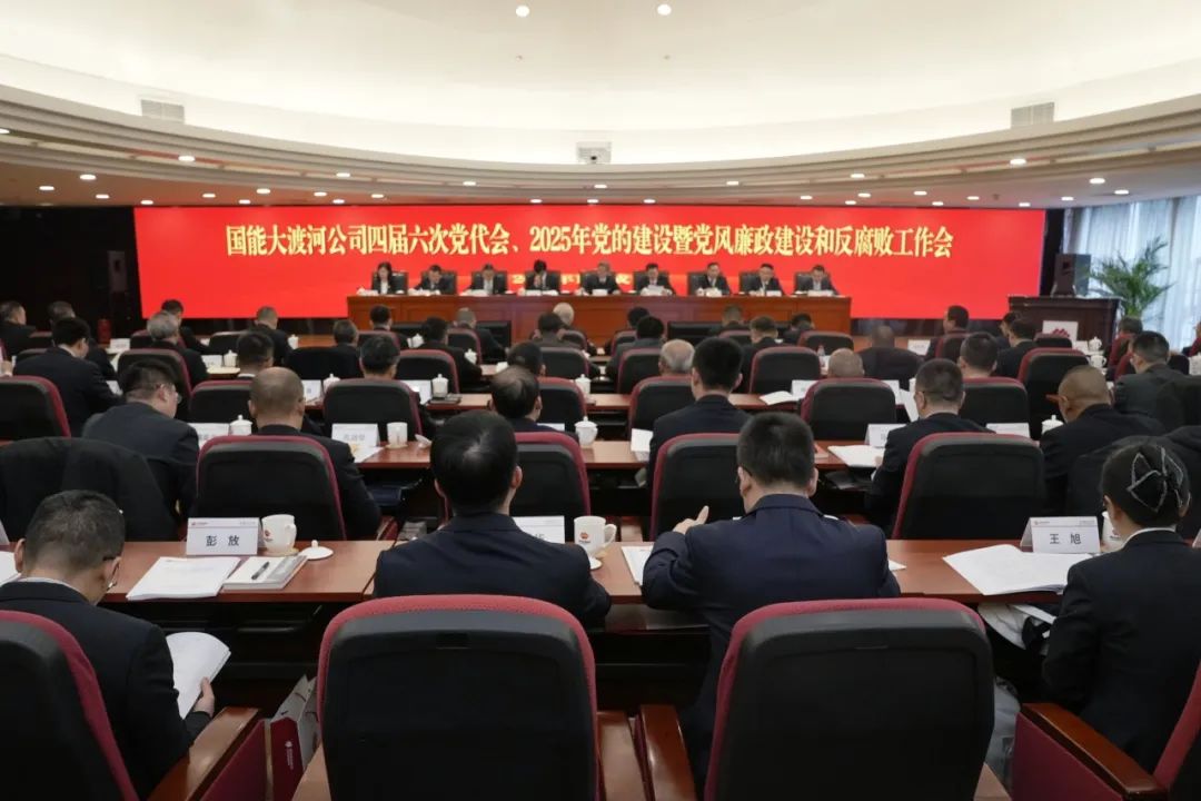 國能大渡河公司召開四屆六次黨代會(huì)、2025年黨的建設(shè)暨黨風(fēng)廉政建設(shè)和反腐敗工作會(huì)