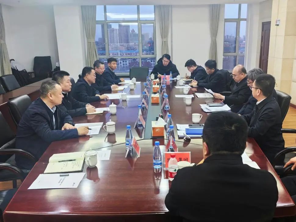 華能蒙東公司黨委書記李樹學與大慶市委副書記、市長李巖松會談