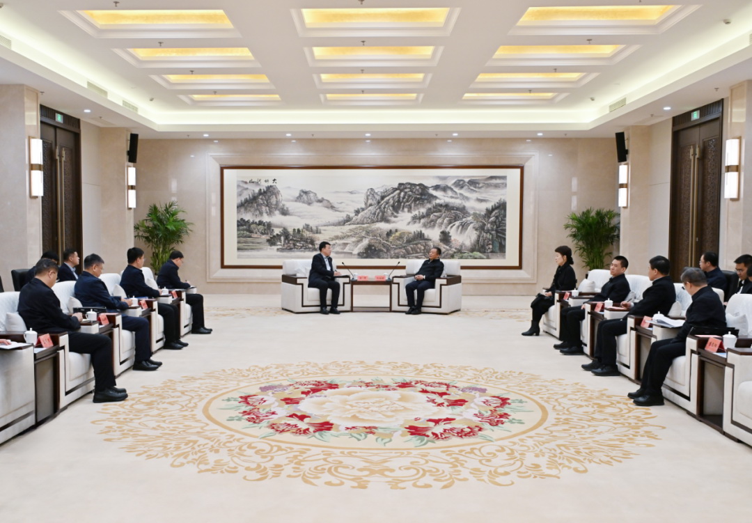 大唐集團(tuán)董事長呂軍、總經(jīng)理張傳江拜會內(nèi)蒙古